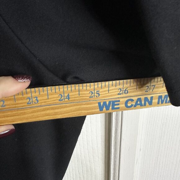 Lands' End Women's Black Short Sleeve Ponte Sheath Dress Size Career 20w 22w 1x - Picture 5 of 6